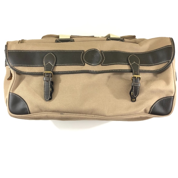 eddie bauer canvas duffle bag
